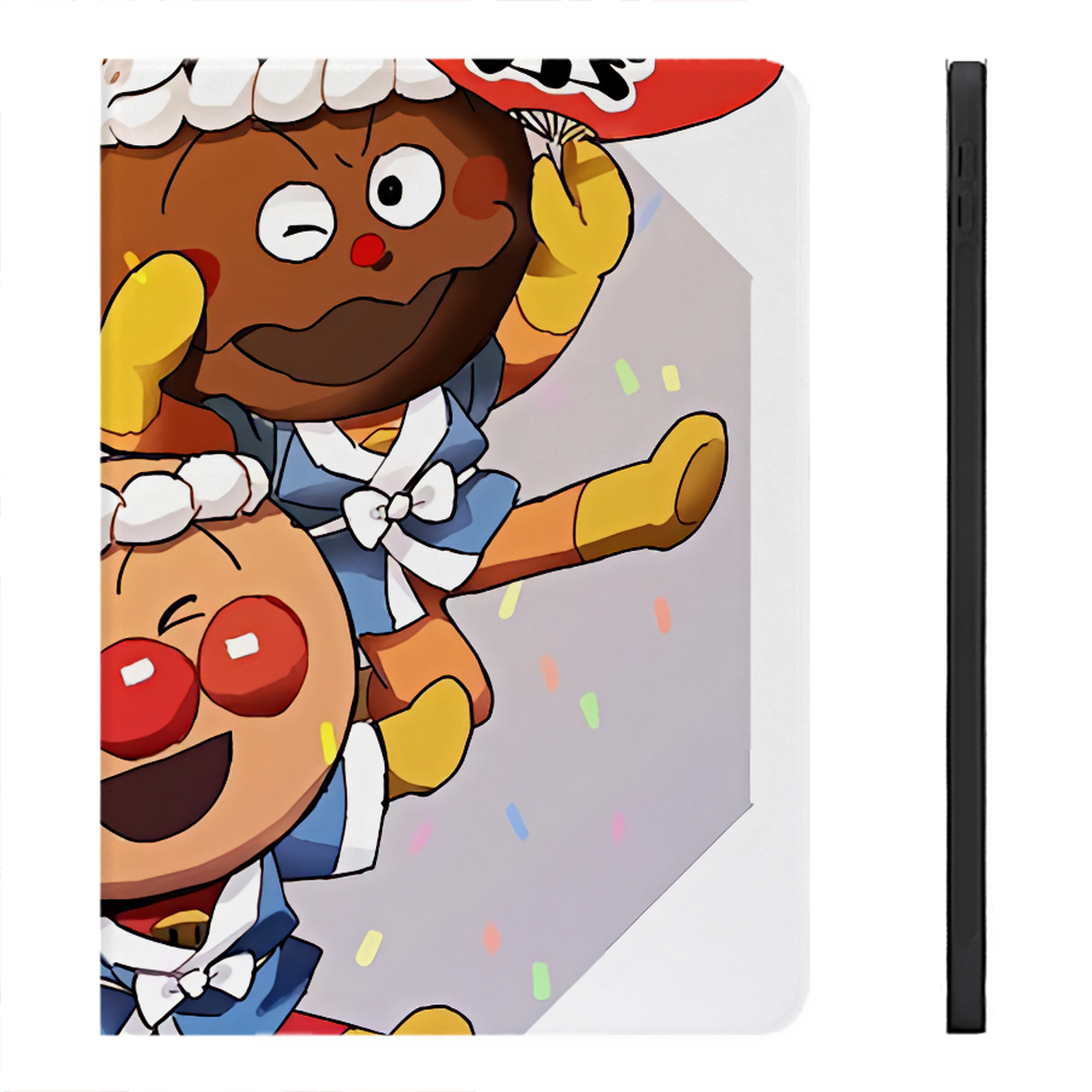（画像用） アンパンマン Anpanman IPadケース ペンホルダー付き ブックスタイルデザイン